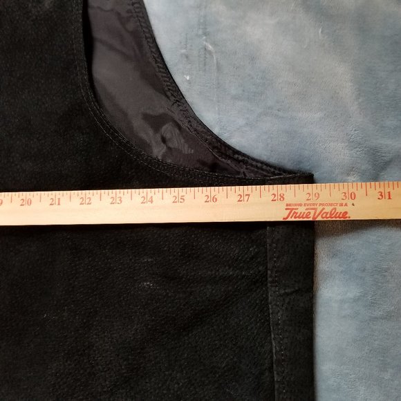 Authentic NRA Gear XXXL Leather Suede Vest Concealed Carry Men's Distressed - Picture 10 of 12